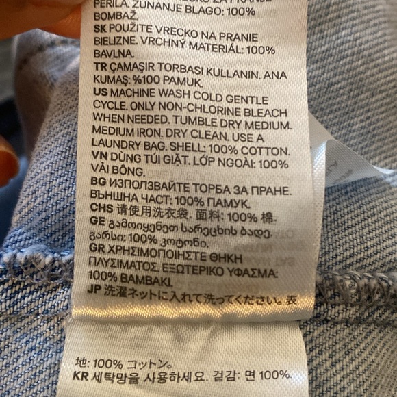 🩵NEVER WORN | H&M Sleeveless Shacket | Size Small - Picture 7 of 8